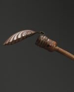 İstiridye Başlıklı Pirinç Masa Lambası - Görsel 4