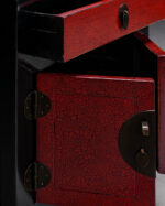 Kırmızı Lake Çin Dolap - Görsel 6