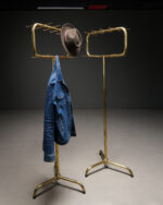 Mid-Century Pirinç Portmantolar - Çift