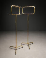 Mid-Century Pirinç Portmantolar - Çift - Görsel 2