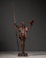 Ahşap Don Kişot Heykeli