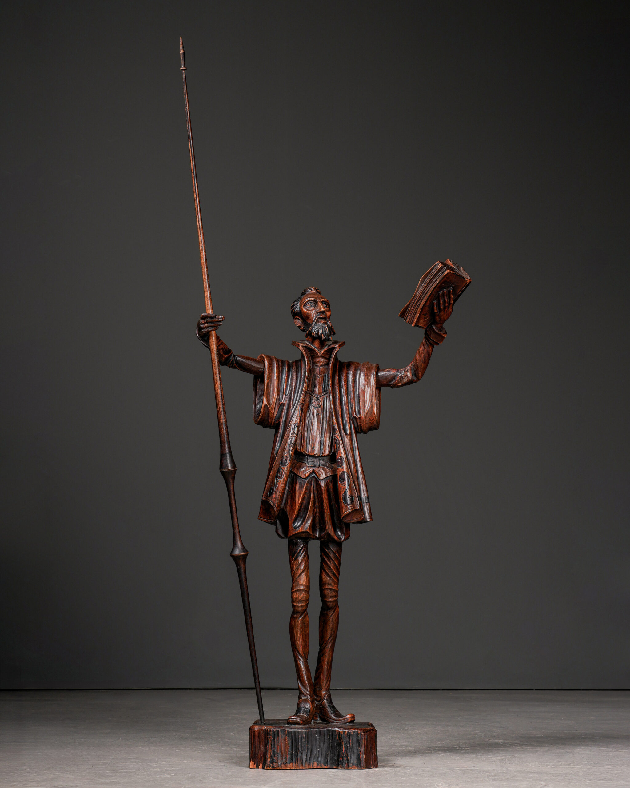 Ahşap Don Kişot Heykeli