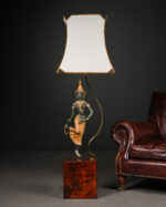 Thai Temple Dancer Floor Lamp