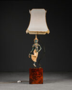 Thai Temple Dancer Floor Lamp - Görsel 3