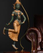 Thai Temple Dancer Floor Lamp - Görsel 4