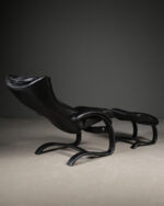 Westnofa Lounge Chair & Ottoman - Norveç Deri Koltuk - Görsel 4