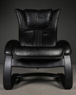 Westnofa Lounge Chair & Ottoman - Norveç Deri Koltuk - Görsel 5