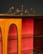 Art Deco Vitrinli Büfe, İtalya, 1930'lar - Görsel 7