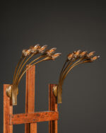 Çiçek Demeti Formunda Aplikler - Çift