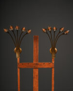 Çiçek Demeti Formunda Aplikler - Çift - Görsel 2