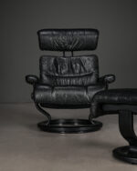 Stressless Deri Dinlenme Koltuğu ve Ayak Taburesi | Ekornes, Norveç - Görsel 2