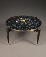 Yuvarlak mozaik sehpa