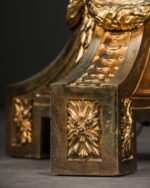 Neoklasik Stil Bronz Lambader - Görsel 8