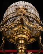 Neoklasik Stil Bronz Lambader - Görsel 5