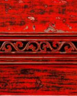 "Shanxi" Sandıklı Kırmızı Çin Konsol - Görsel 9