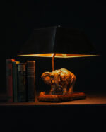 Fil Figürlü Masa Lambası - Görsel 2