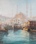 "Yeni Camii" François Léon Prieur Bardin (1870-1939) - Görsel 6