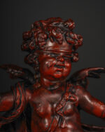 Melek Figürlü Ahşap Oyma Duvar Süsleri - Çift - Görsel 2