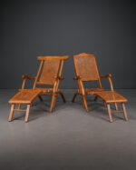 Güverte Şezlongları, Fransa, 1920'ler - Çift