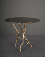 Pirinç Dal Formlu Ayaklı Sehpa - Görsel 2