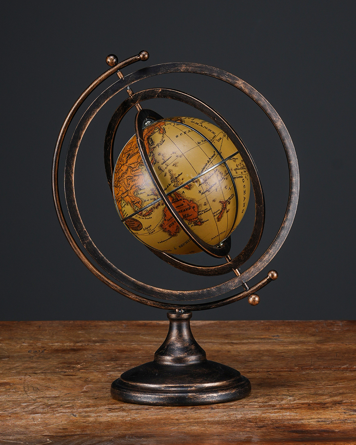 Ahşap Dünya Küresi