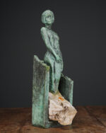 A. Paiz İmzalı Modern Kadın Heykeli - İspanya - Görsel 3