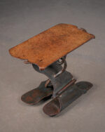 Brutalist Demir Koltuk ve Tabure - Görsel 4