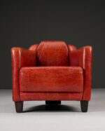 Kırmızı "Rocket Chair" - Çift - Görsel 2