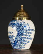 Delft Blue and White "Havana" Tobacco Jar - 19. yüzyıl, Hollanda - Görsel 2