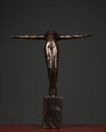 "Swimming Jumper" Bronz Heykel, İsveç - Görsel 3