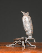 Dökme Demir Böcek Şeklinde Kibrit Kutusu / Küllük - Görsel 2