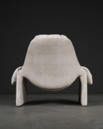 Saporiti P60 Lounge Chairs and Ottoman | Vittorio Introini, İtalya, 1970’ler - Görsel 9