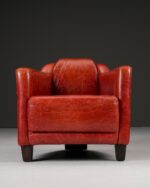 Kırmızı "Rocket Chair" - Çift
