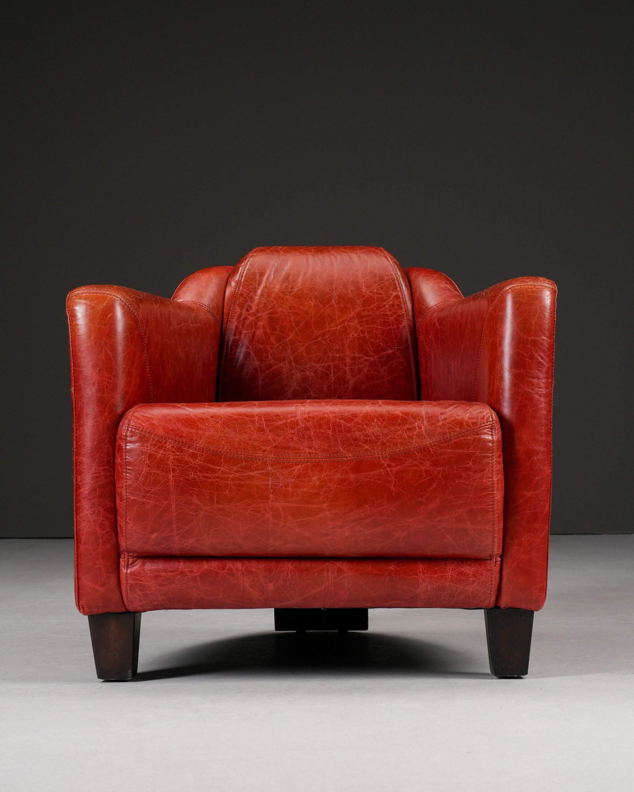Kırmızı "Rocket Chair" - Çift