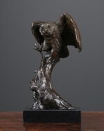 Bronz Baykuş Heykeli - Görsel 2
