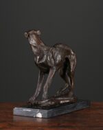 Bronz Tazı Heykeli - Görsel 3