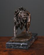 Bronz Aslan Heykeli - Görsel 3
