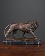 Bronz Aslan Heykeli - Görsel 5