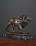 Bronz Aslan Heykeli - Görsel 4
