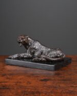 Bronz Jaguar Heykeli - Görsel 2