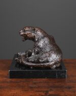 Bronz Jaguar Heykeli - Görsel 3