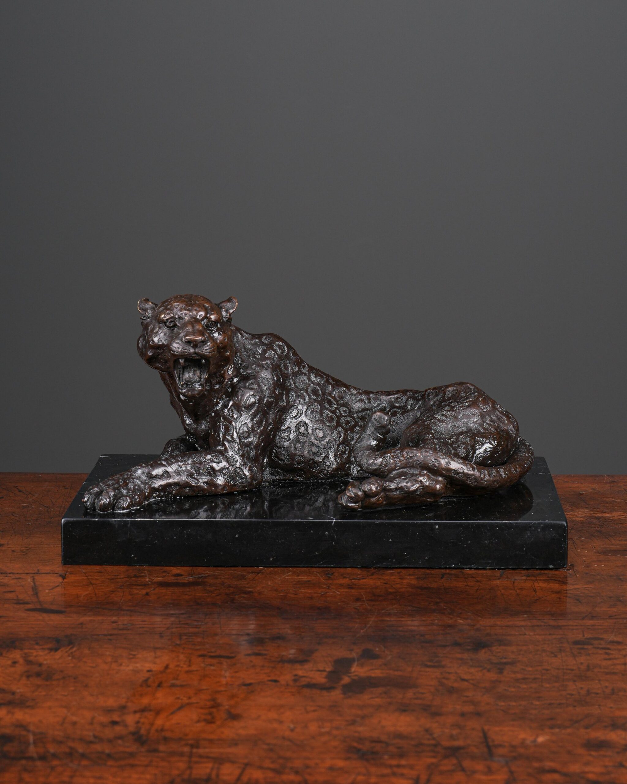 Bronz Jaguar Heykeli