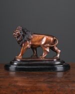Bronz Aslan Heykeli - Görsel 2