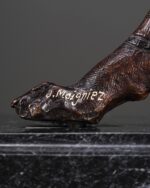Bronz Kaplan Heykeli - Görsel 5