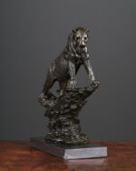Bronz Jaguar Heykeli - Görsel 3