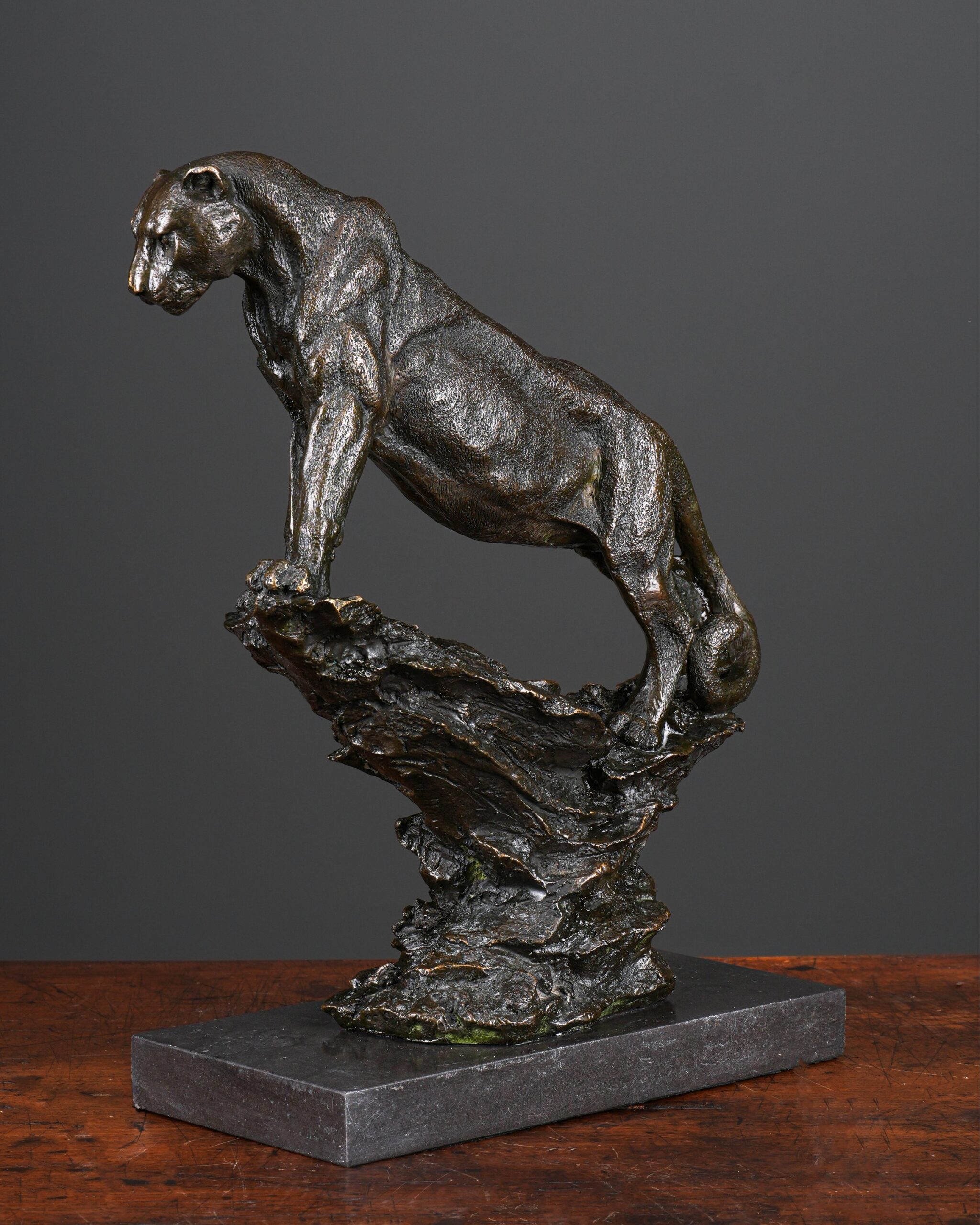 Bronz Jaguar Heykeli