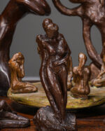 Figüratif Bronz Heykeller - 12'li Set - Görsel 2