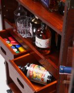 Globetrotter Bar Dolap, Kare Design, Almanya - Görsel 9