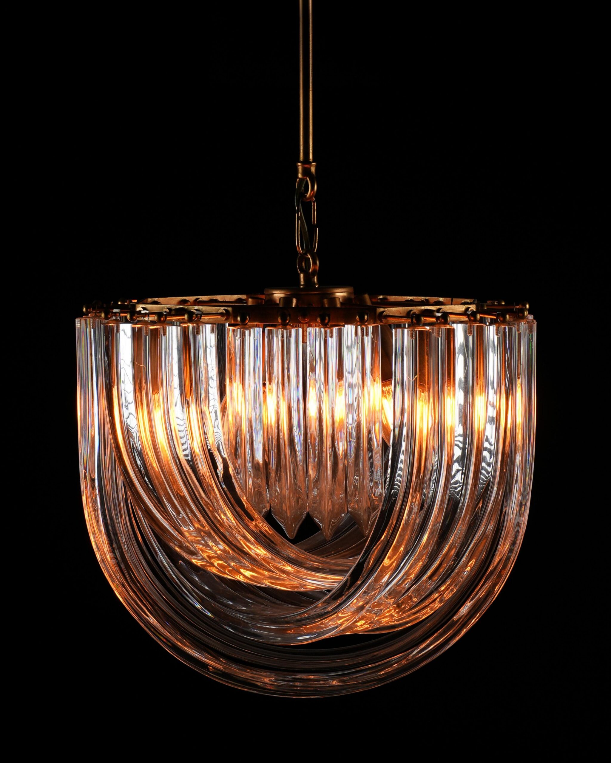 2026/07/1000326593-scaled.jpg "Venini Triedri Chandelier" Stilinde Murano Avize - Görsel 1