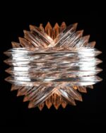 "Venini Triedri Chandelier" Stilinde Murano Avize - Görsel 7
